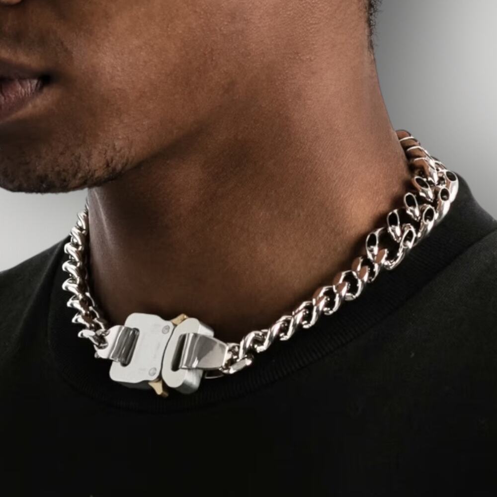 1017 ALYX 9SM Hero 4x Chain Necklace 16 inch